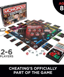 Monopoly Game: Cheaters Edition Board Game, for 3-6 Players, Ages 8 and Up 29 81XS943dyxL
