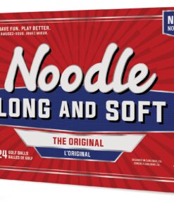 TaylorMade Noodle Long & Soft Golf Balls Pack of 24 Balls 9 81XT xT7IEL