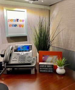 Primitives by Kathy Chevron Trimmed Box Sign,Wood, Paper, 3" x 5", Be A Unicorn 1 24 81XT92KNX0L