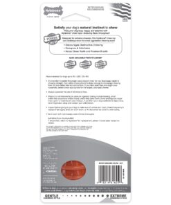 Nylabone Power Chew Dog Toy - Dog Toys for Aggressive Chewers - Indestructible Dog Toys for Aggressive Chewers Large Breed - For Extra Large Dogs - Bacon Flavor X-Large/Souper (1 Count) X-Large/Souper - 50+ lbs. 34 81XTPV63F2L