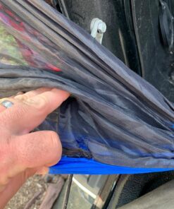 Oak Creek Lost Valley Camping Hammock. Bundle Includes Mosquito Net, Rain Fly, Tree Straps, Compression Sack. Weighs Four Pounds, Perfect for Camping. Lightweight Nylon Single Hammock. 52 81XUqLwhyZL