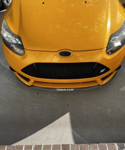 Front Lip ,HengJia Auto Parts 2.5m/8.2ft Car carbon fiber front lip,Front Bumper Lip ,Carbon Lip ,Side Skirt, front lip spoiler 100% waterproof protection(Carbon black) 62 81XV1Q75F L
