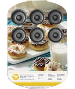 Wilton Small Donut Pan 12-Cavity, Steel 12-Cavity Mini 19 81XW4 EX 6L
