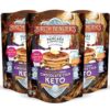 Birch Benders Keto Chocolate Chip Pancake & Waffle Mix with Almond/Coconut & Cassava Flour, Just Add Water, 10 Ounce (Pack of 3) 10 Ounce (Pack of 3) 44 81XWP fHf3L