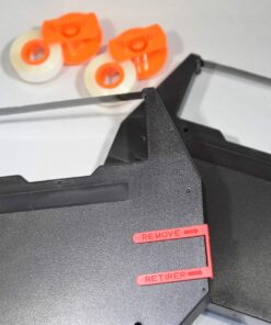 Alternative view of FJA Products Compatible Typewriter Ribbon & Correction Spools for Royal Scriptor/Scriptor II Typewriters. The Package Includes 2 Black Typewriter Cassettes and 2 Lift Off Correction Spools