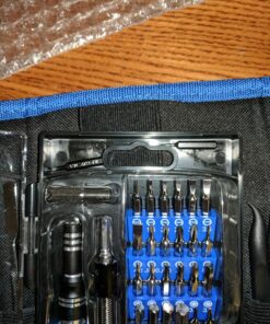 ORIA Precision Screwdriver Set, 86 in 1 Repair Tool Kit, Screwdriver Kit with Portable Bag for Game Console, Tablet, PC, Macbook and Other Electronics, Blue 67 81XYUse6Y8L