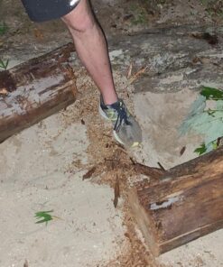 Pocket Chainsaw with Paracord Handle 36 Inches 16 Teeth Long Chain Hand Saw Fast Wood & Tree Cutting Emergency Survival Gear Best for Camping Backpacking Hiking Hunting. 20 81XZa2Deo1L