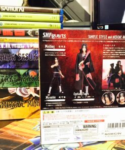 Bandai Tamashii Nations Naruto Shippuden Itachi Uchiha S.H. Figuarts Action Figure 24 81XahGaEviL