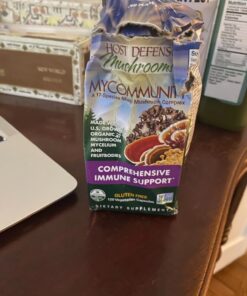 Host Defense, MyCommunity Capsules, Advanced Immune Support, Mushroom Supplement with Lion’s Mane and Reishi, Unflavored, 120 120 Count (Pack of 1) Standard Packaging 35 81XcrYuf7L
