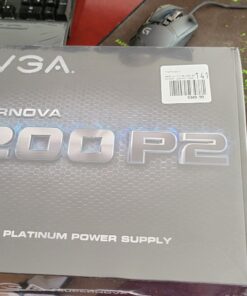 EVGA Supernova 1200 P2 80+ Platinum, 1200W ECO Mode Fully Modular NVIDIA SLI and Crossfire Ready 10 Year Warranty Power Supply 220-P2-1200-X1 35 81Xe2HH5ML