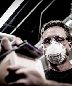 3M 8210 Plus Paint Sanding Dust Particulate N95 Respirator, Disposable Respirators, 20-Pack 20 pack 21 81XevZYrjWL