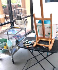 Seville Classics UltraDurable NSF Commercial Heavy Duty Metal Rolling Utility Cart, w/ Steel Shelves, Handle Bar for Restaurant, Garage, Warehouse, Kitchen, Office, Top Shelf (36"W x 18"D) Chrome Top Shelf (36"W x 18"D) 38 81XfTTK dvL