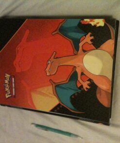 Ultra Pro Pokemon: Charizard 9-Pocket Full-View PRO Binder Red 58 81XhnXQLnYL