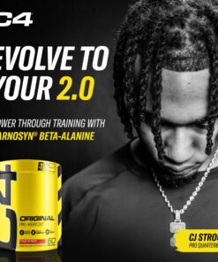 C4 Original Pre Workout Powder Fruit Punch - Vitamin C for Immune Support - Sugar Free Preworkout Energy for Men & Women - 150mg Caffeine + Beta Alanine + Creatine - 60 Servings 60 servings (Pack of 1) 22 81XjJBBudoL