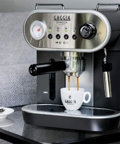 Gaggia Carezza De Luxe Espresso Machine, 47oz, Silver 13 81XjfYvfZHL