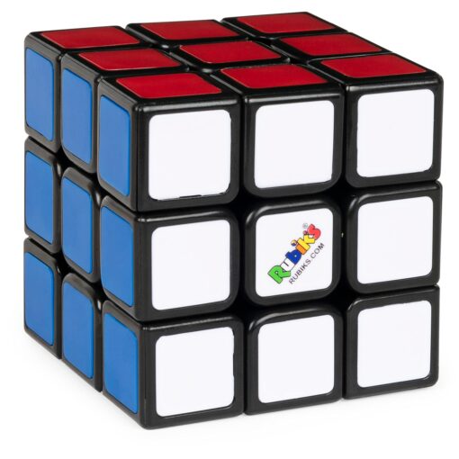 Rubik's Cube, The Original 3x3 Cube 3D Puzzle Fidget Cube Stress Relief Fidget Toy Brain Teasers Travel Games, for Adults and Kids Ages 8 and up 3x3 (New)