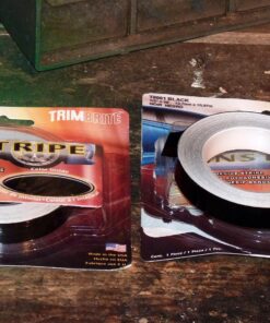 TRIMBRITE T8001 1/2X36 Black Pin Stripe 10 81XklVln2CL