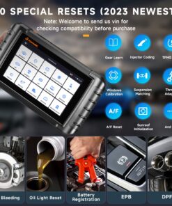 FOXWELL OBD2 Scanner NT809BT, 2023 Updated NT809 NT624 NT630 Wireless Bluetooth Diagnostic Scan Tool Active Test, 30+ Services FCA AutoAuth, 3-Year Free Update Full Systems Diagnostic One Click Update 22 81Xp9oEEu1L