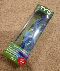 TYR Swimple Tie Dye Youth Swim Goggles Blue/Green 11 81XpO5Mms0L