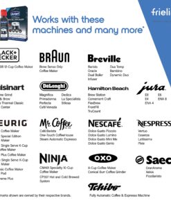 Durgol Swiss Espresso, Descaler and Decalcifier for All Brands of Espresso Machines and Coffee Makers, 4.2 Fluid Ounces (Pack of 2) 4.2 Fl Oz (Pack of 2) 14 81XqDhrgvwL