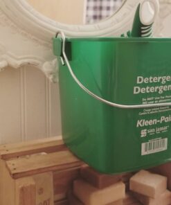 Carlisle FoodService Products KP97GN Kleen-Pail Commercial Cleaning Bucket, 3 Quart, Green 1 3 Quarts 18 81XqqGpwl6L