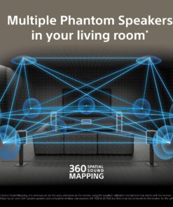 Sony STR-AN1000 7.2 CH Surround Sound Home Theater 8K A/V Receiver: Dolby Atmos, DTS:X, Digital Cinema Auto Calibration IX, Bluetooth, WiFi, Google Chromecast, Spotify connect, Apple AirPlay, HDMI 2.1 STR-AN1000 AV Receiver only 44 81XqqtLpOL