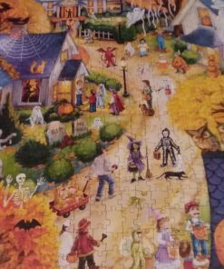 Vermont Christmas Company Halloween Town Jigsaw Puzzle 550 Piece 24 81Xqw0 2OsL