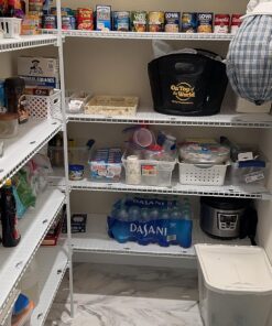 Shelf Liner for 16" Wire Shelving with Locking Tabs - 10 Foot Roll 17 81XsfBLT95L