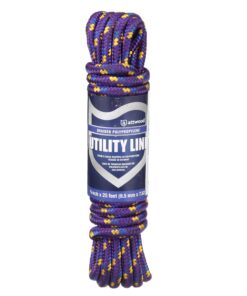 attwood Neon Colored Diamond Braided Polypropylene Marine Utility Cord Unspecified 3/8" x 25' - Solid Braided 14 81XvcfTb9UL