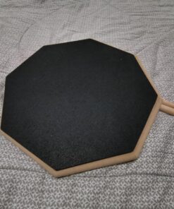 Evans RealFeel - Drum Practice Pad - Drum Pad - Drummer Practice Pad - Gum Rubber & Neoprene, 2 Sided, 12 Inch 2-Sided 34 81XvistUpEL