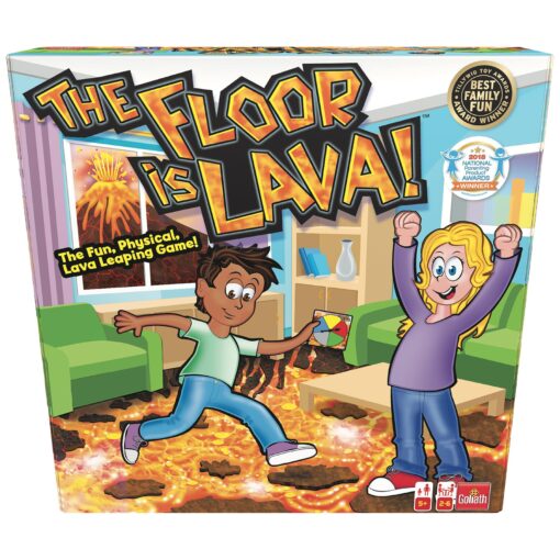 The Original The Floor is Lava! Game by Endless Games - Interactive Game For Kids And Adults - Promotes Physical Activity - Indoor And Outdoor Safe Classic