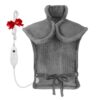 Snailax Heating Pad for Back Pain Relief, Electric Large Heating Pad for Neck and Shoulders,Cramps, Neck Warmer Weighted Wearable Back Heated Wrap, 6 Heat Settings & Auto Shut Off, Washable,Gifts 24" x 33"Gray 54 81XxUTrRE6L