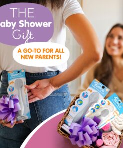 Bumco 2-PACK Diaper Cream Spatula - FULL-SIZE + MINI Baby Bum Brush with TRAVEL CASE - Diaper Cream Applicator for Baby - Baby Necessities - Suitable for Aquaphor, Desitin - Gray Full + Mini Bundle Gray + Gray 18 81XyNAlcHjL