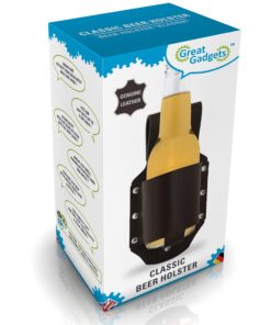 GreatGadgets Classic Beer Holster, Leather, Espresso Brown 20 81XyfBH I2L