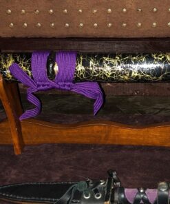 JZSWORDS Katana Sword, Fully Handmade Japanese Sword 1040 High Carbon Steel Real Samurai Sword with Delicated Floral Design Engraved on Blade 14 81XyopjEL