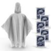 Hagon PRO Disposable Rain Ponchos for Adults (5 Pack) One Size Clear 15 81XyzwHPeyL