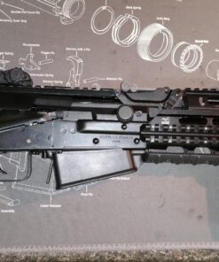 Sniper Tactical Folding BACKUP Iron Sight Tower Set; Front and Rear BUIS Combo Set; Polymer; Black 17 81XzaVbWOL