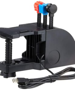 Logitech G Saitek PRO Flight Throttle Quadrant, Professional Simulation Axis Levers, LCD Display, 3x Two-Way Rocker Switches, Adjustable Bracket, USB, PC - Black 20 81XzlrIpZlL