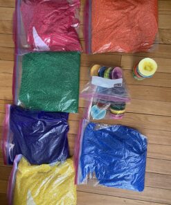 S&S Worldwide Color Splash! Liquid Watercolor Paint, 6 Vivid Colors, 8-oz Flip-Top Bottles, for All Watercolor Painting, Use to Tint Slime, Clay, Glue, Shaving Cream, Non-Toxic. Pack of 6. 8oz 32 81XzrBdk5EL