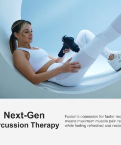 Fusion Black Pro Muscle Massage Gun Deep Tissue Percussion Muscle Massager Gun for Athletes Pain Relief Therapy and Relaxation, Percussion Therapy Chiropractor Spa Massager, Body Massager 26 81Y oBVYvrL