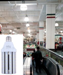 30W Daylight LED Corn Light Bulb for Indoor Outdoor Large Area - E26 Socket 3000Lm 6500K,for Home Street Lamp Post Lighting Garage Factory Warehouse High Bay Barn Porch Backyard Garden Super Bright 30W 28 81Y0qvZgvJL