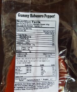 SPICY GUMMY PEPPERS - 3 Pack (1.75 Oz. bags) 15 81Y2G3Z65LL