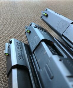 TRUGLO TFX Handgun Sight | Durable Shock-Resistant Compact Brightly Glowing Tritium & Fiber-Optic Xtreme Day/Night Sight for Handguns Smith & Wesson M&P 22 81Y2xTTX mL