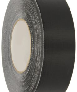 Nashua 357 Polyethylene Coated Cloth Premium 1086162 Duct Tape, 55m Length x 72mm Width, Black
