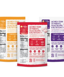 Happy Baby Organics Yogis Freeze-Dried Yogurt & Fruit Snacks, Variety Pack, 1 Ounce (Pack of 6) 1 Ounce (Pack of 6) 20 81Y42a9idSL 1