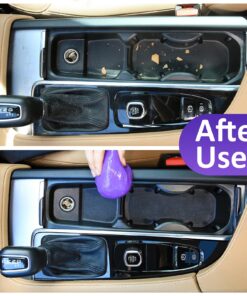 Car Cleaning Gel for Car Cleaning Kit Car Slime for Cleaning Car Putty Car Cleaning Putty for Car Interior Cleaner Dust Gel Cleaner for Car Detailing Kit Car Accessories Keyboard Cleaner (Purple) Purple 18 81Y5W2lFaoL