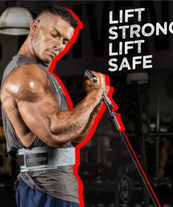 Contraband Black Label 4010 4 Inch Nylon Weight Lifting Belt w/Hook & Loop | Heavy Duty Weight Belt and Back Support Belt for Weight Lifting | Weightlifting Belt for Men & Women X-Large 11 81Y60URmeZL