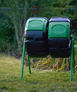 FCMP Outdoor HOTFROG Dual Body Tumbling Composter (37-Gallon) 31 81Y708cmlrL