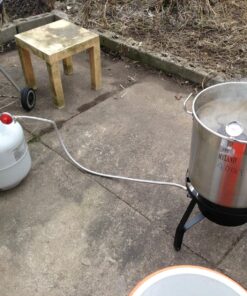 Bayou Classic SP10 High-Pressure Cooker - 14-in Single Propane Burner for Outdoor Cooking, Outdoor Stove - Crawfish Boiler, Home Brewing Burner, Maple Syrup Prep. Fits Large Boiling Pots and Fryers - Seafood Boil Pot. 31 81Y7Q1ldgiL