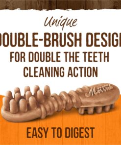 Merrick Fresh Kisses Oral Care Dental Dog Treats for Large Dogs Over 50 lbs Large Dog (50+ Pound) NEW! Pumpkin + Cinnamon 14 Count (Pack of 1) 11 81Y7ToFCEUL